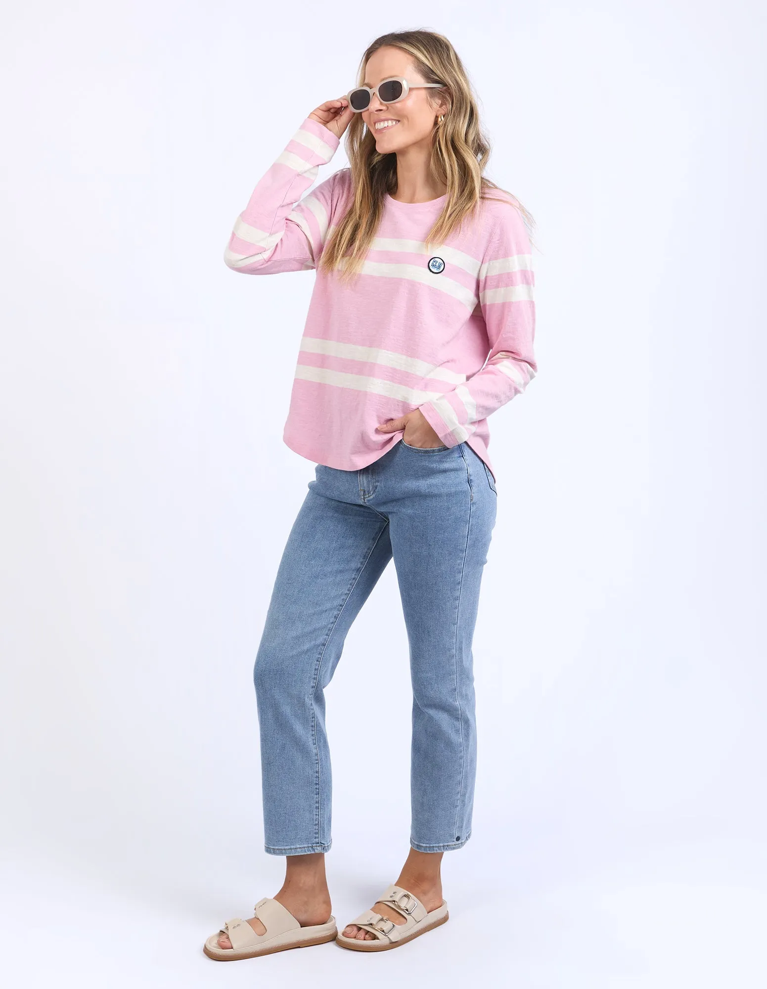 Elm Allegra L/S Tee Soft Pink