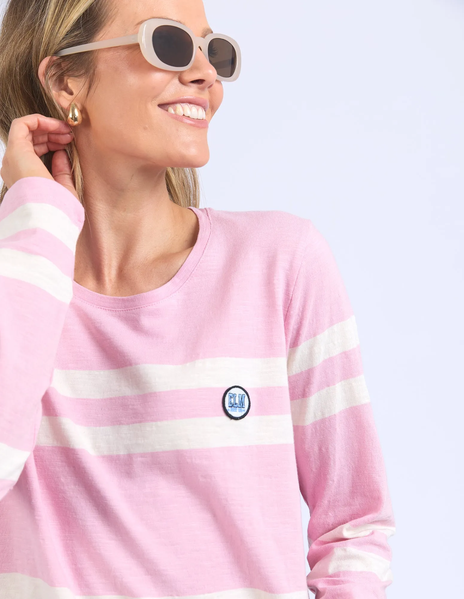 Elm Allegra L/S Tee Soft Pink