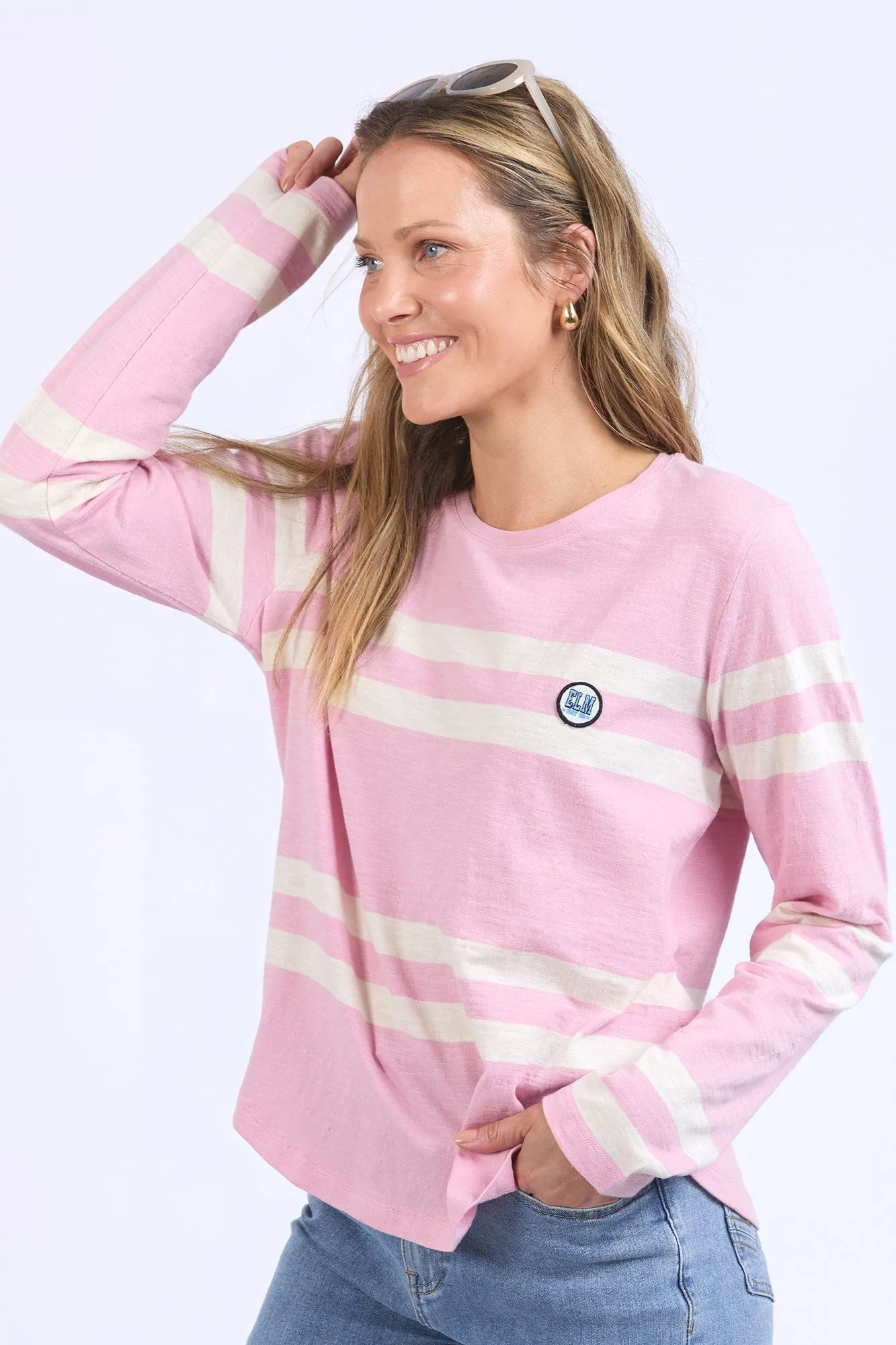 Elm Allegra L/S Tee Soft Pink