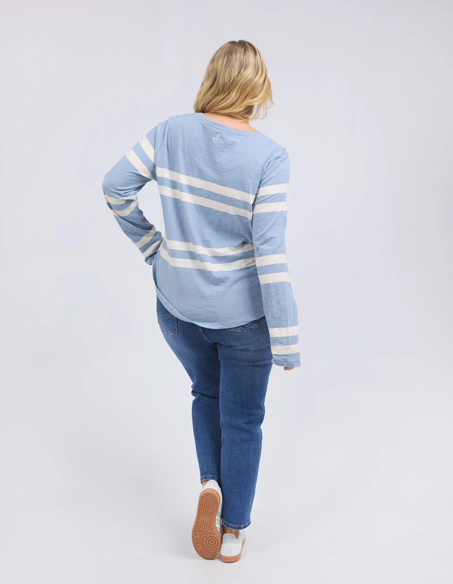 Elm Allegra L/S Tee Steel