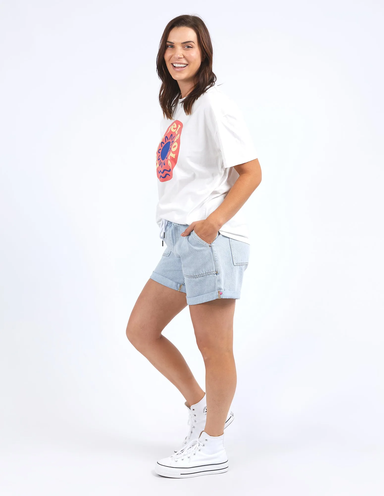 Elm Del Sole Tee Marshmallow