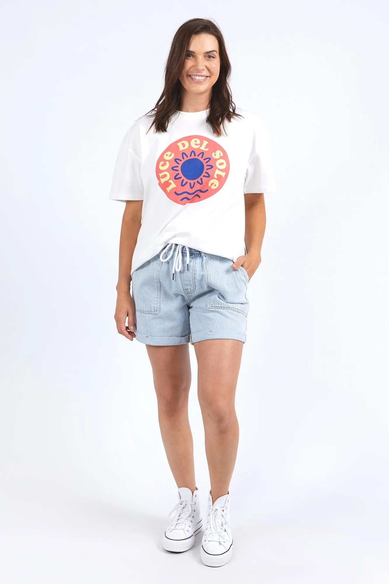 Elm Del Sole Tee Marshmallow
