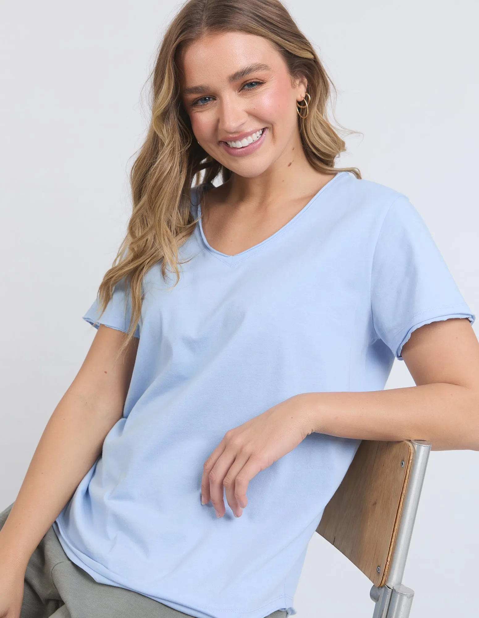 Elm Pima Vee Tee Dream Blue