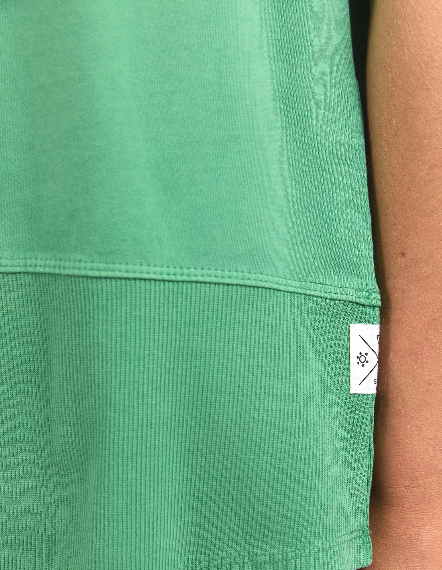 Elm Rib S/S Tee Greenbriar