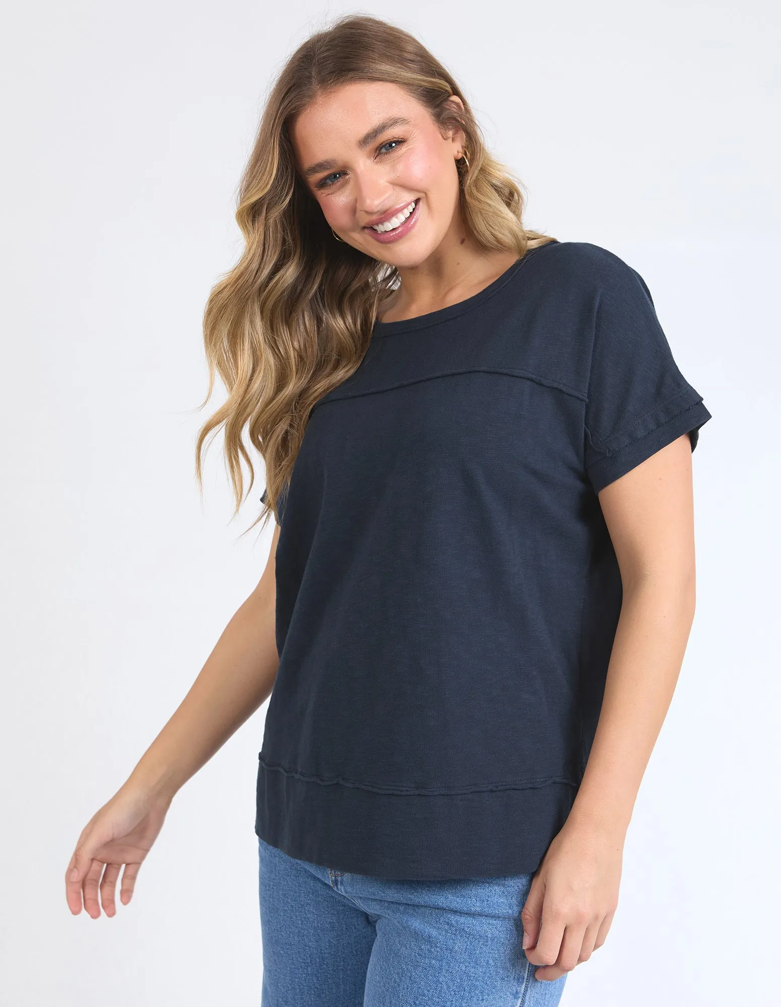 Foxwood Allison Tee Navy