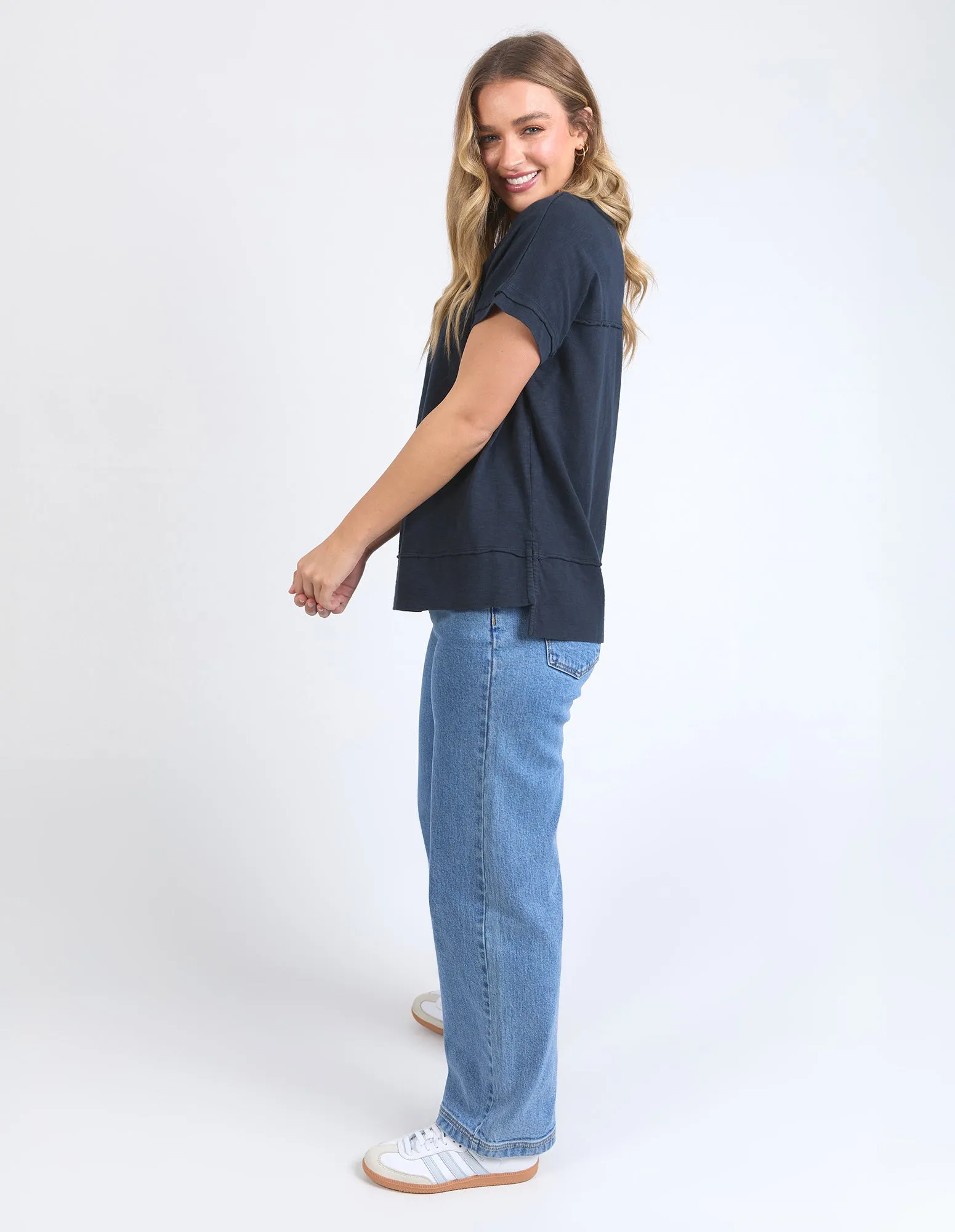 Foxwood Allison Tee Navy