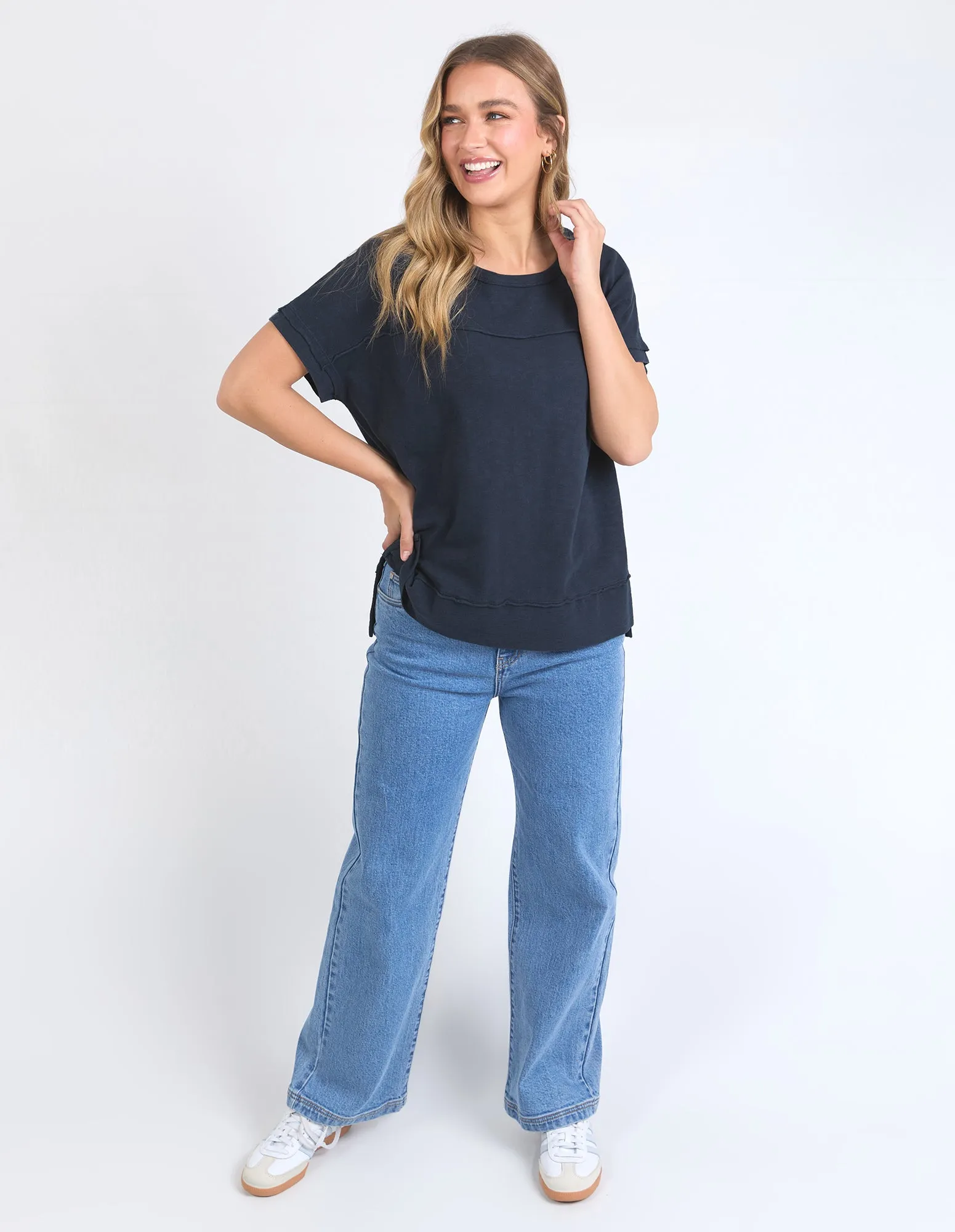 Foxwood Allison Tee Navy