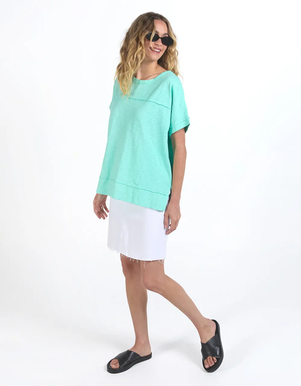 Foxwood Allison Tee Neon Mint