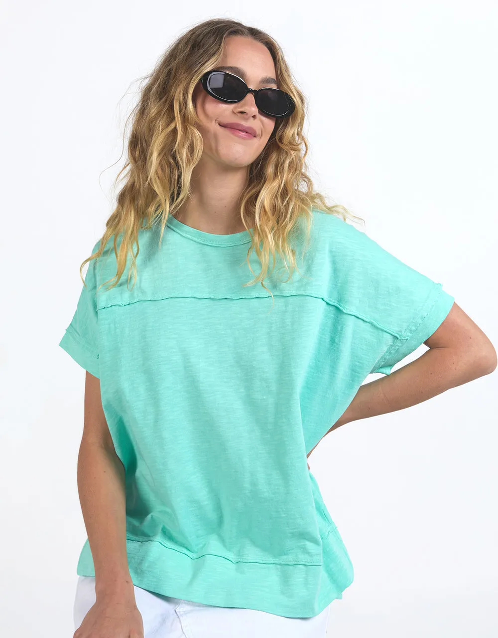 Foxwood Allison Tee Neon Mint