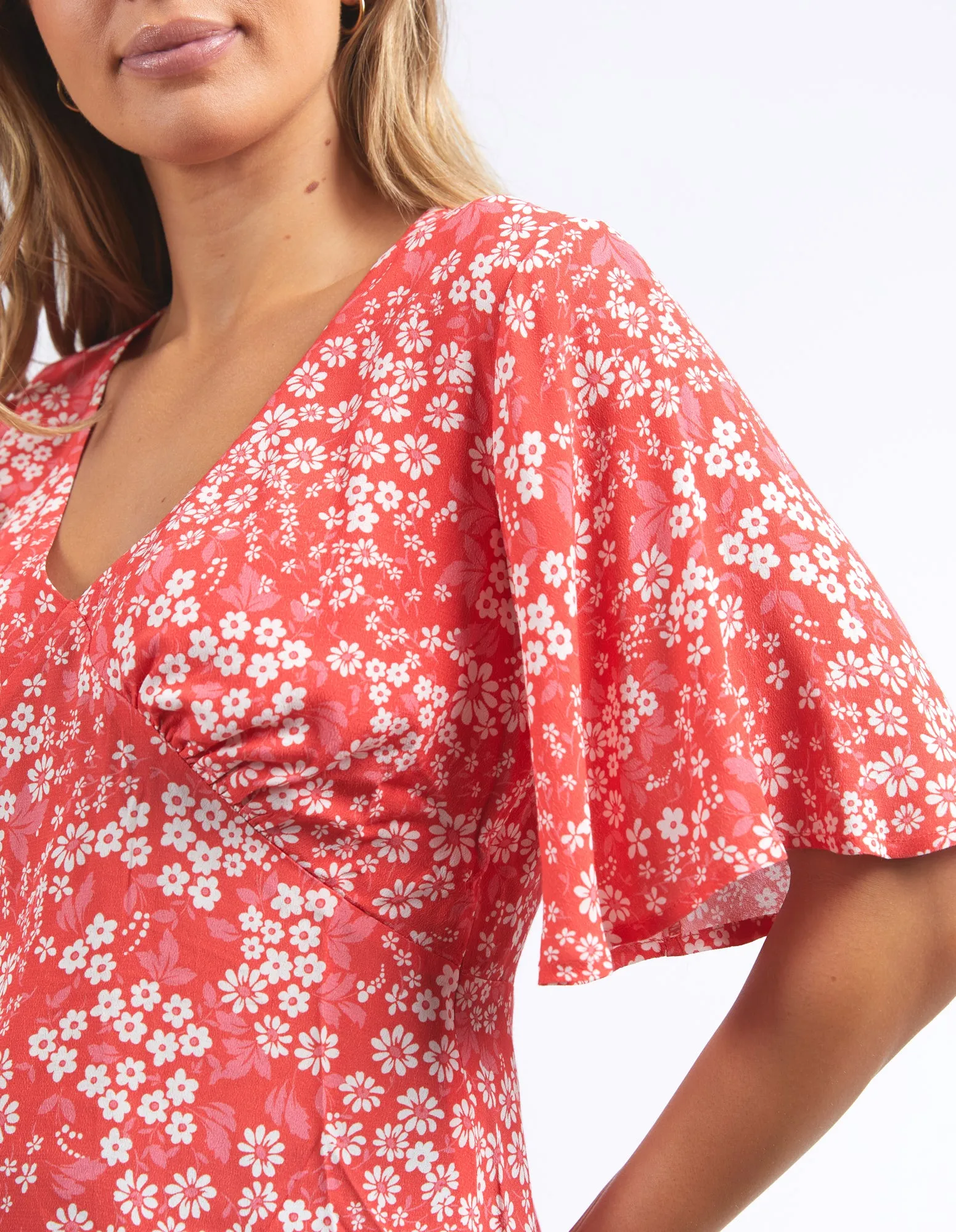 Foxwood Ankara Top Floral Print