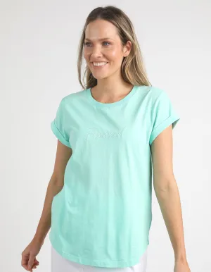 Foxwood Neon Signature Tee Neon Mint