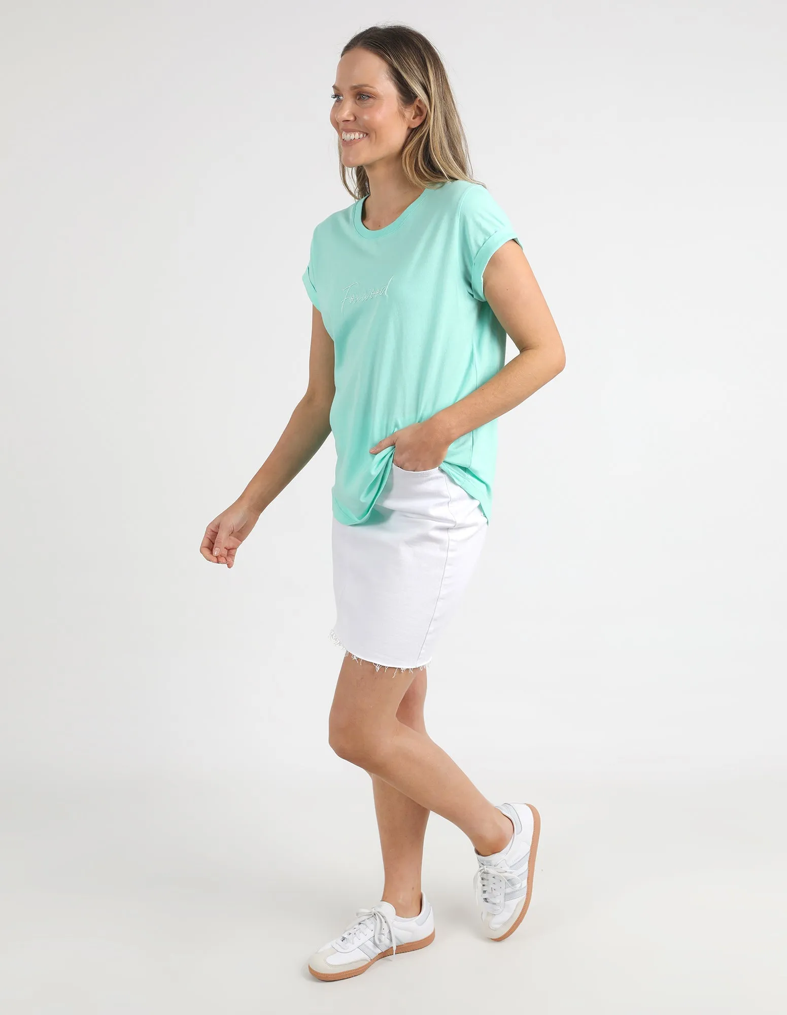 Foxwood Neon Signature Tee Neon Mint