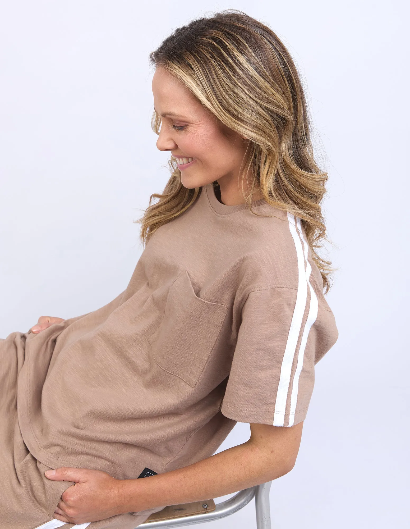Foxwood Power Tee Mocha