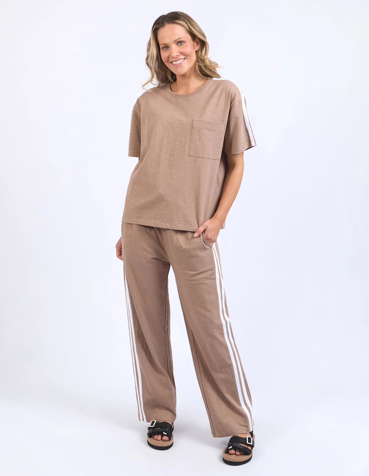 Foxwood Power Tee Mocha