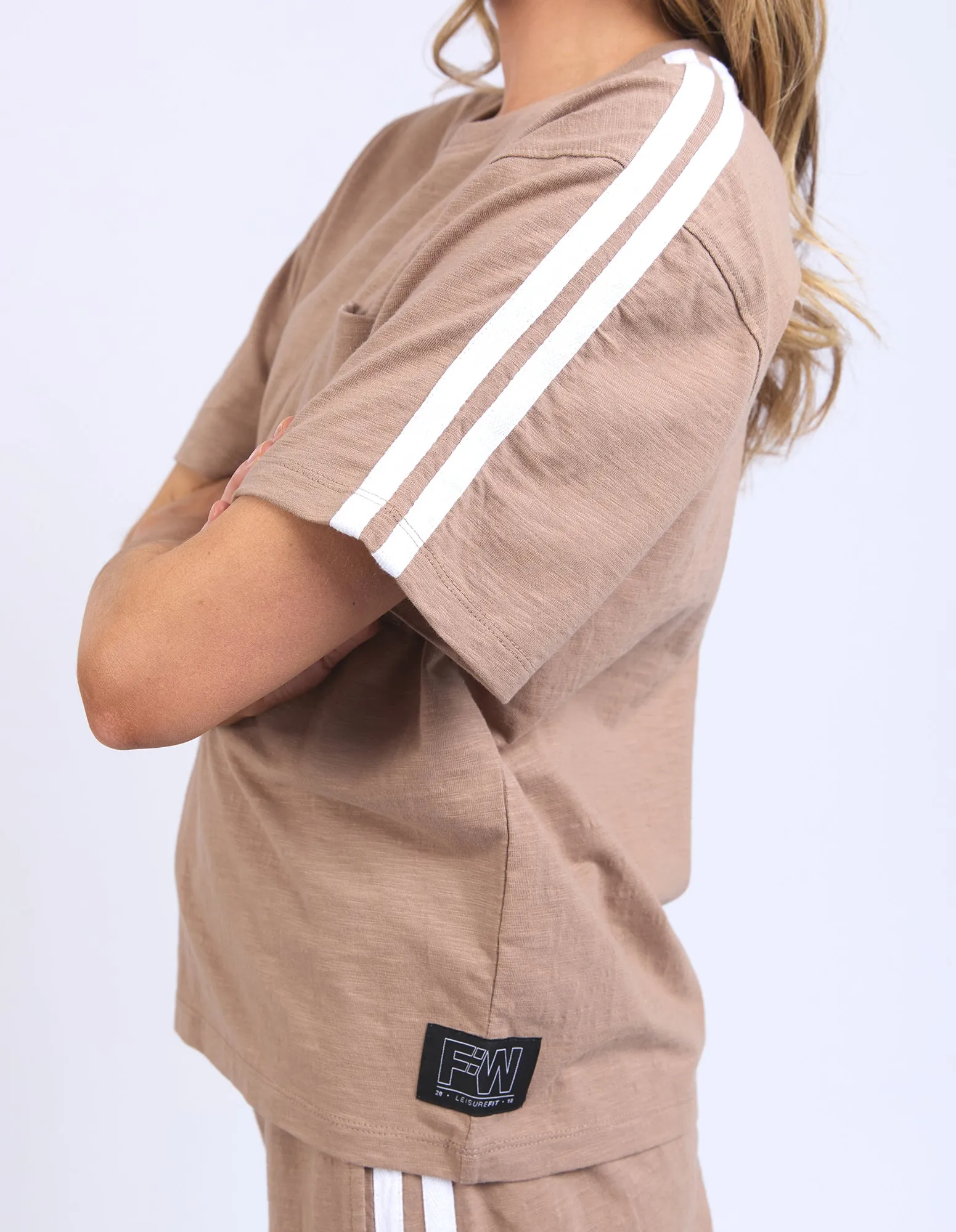 Foxwood Power Tee Mocha