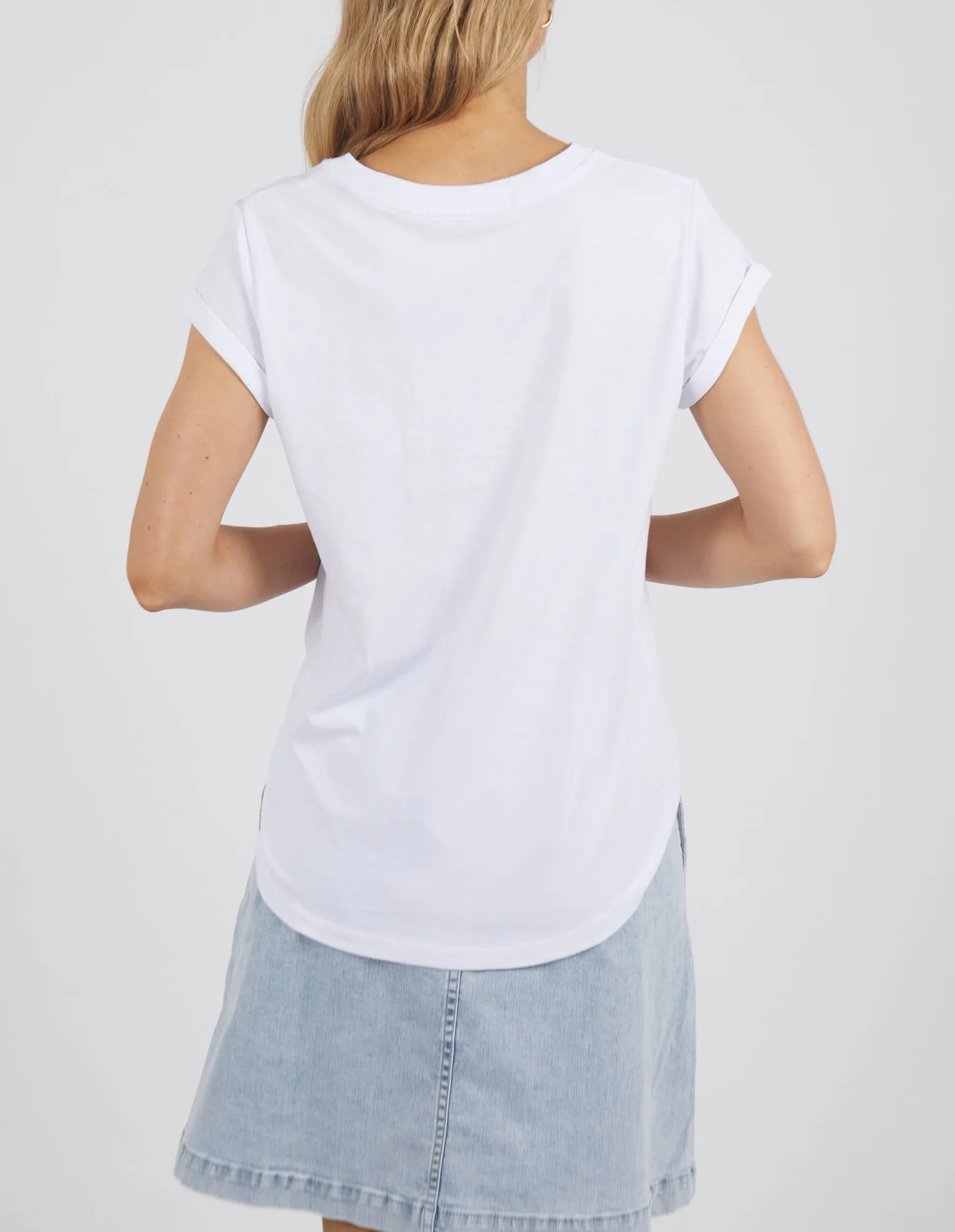 Foxwood Signature Tee White