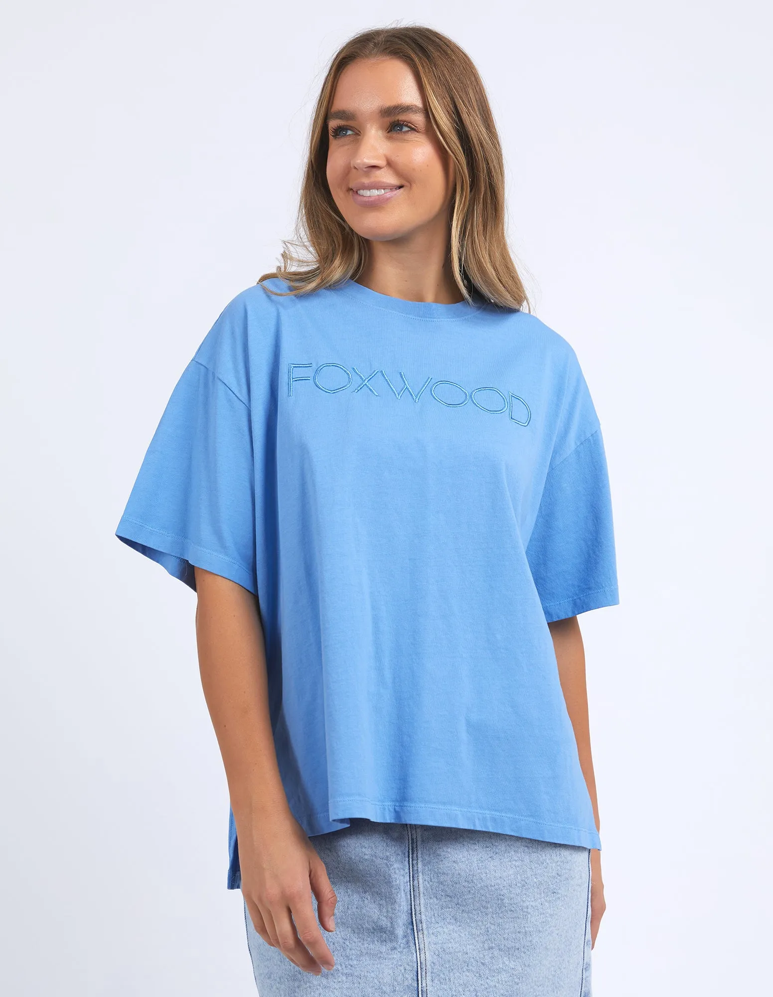 Foxwood Simplified Tee Blue