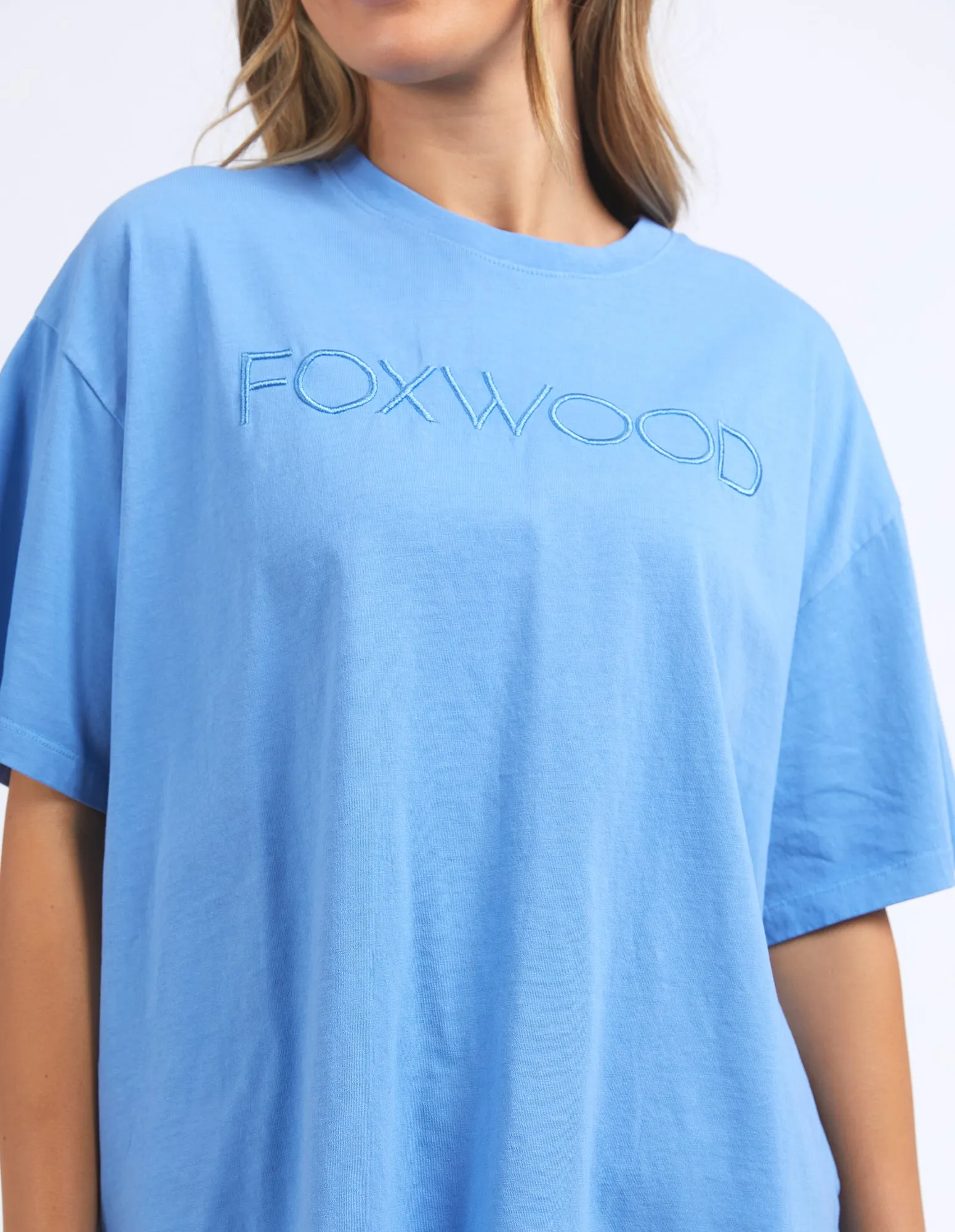 Foxwood Simplified Tee Blue