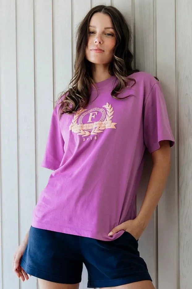 Foxwood Squad Tee Fuschia