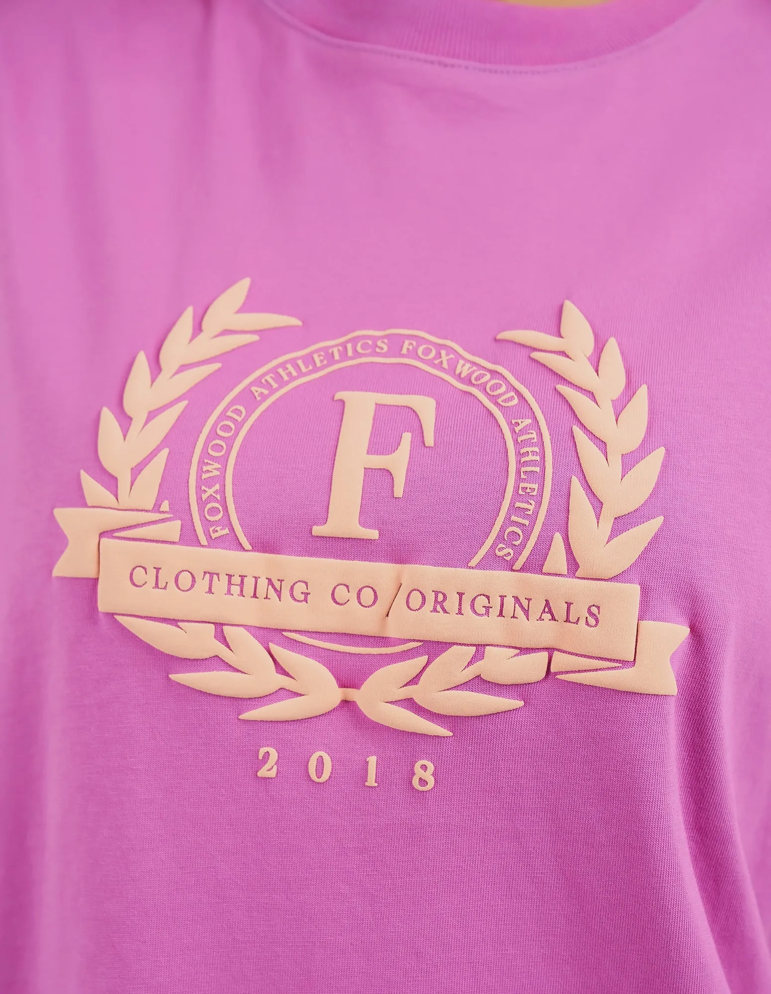 Foxwood Squad Tee Fuschia
