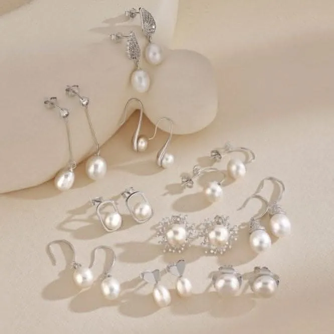 Fresh Water Pearl Long Dropper Earrings ERLE027 Ania Haie Jewellery