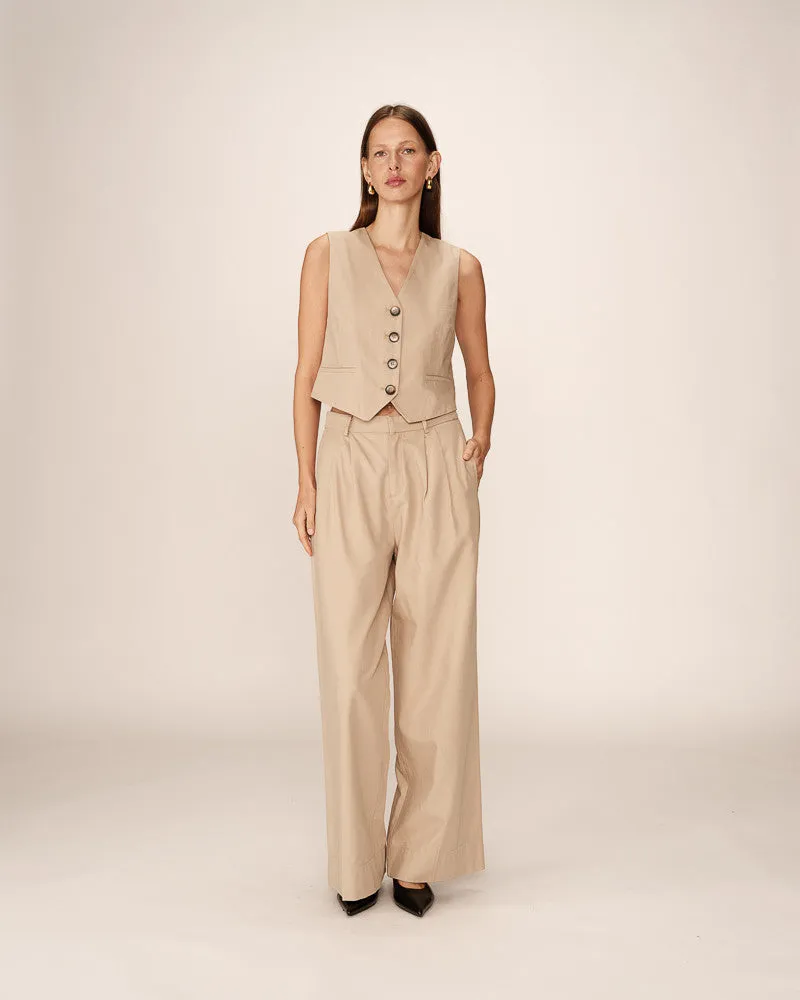 Gilet Penn Beige