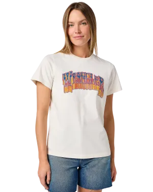 Graphic T-Shirt in Vintage White