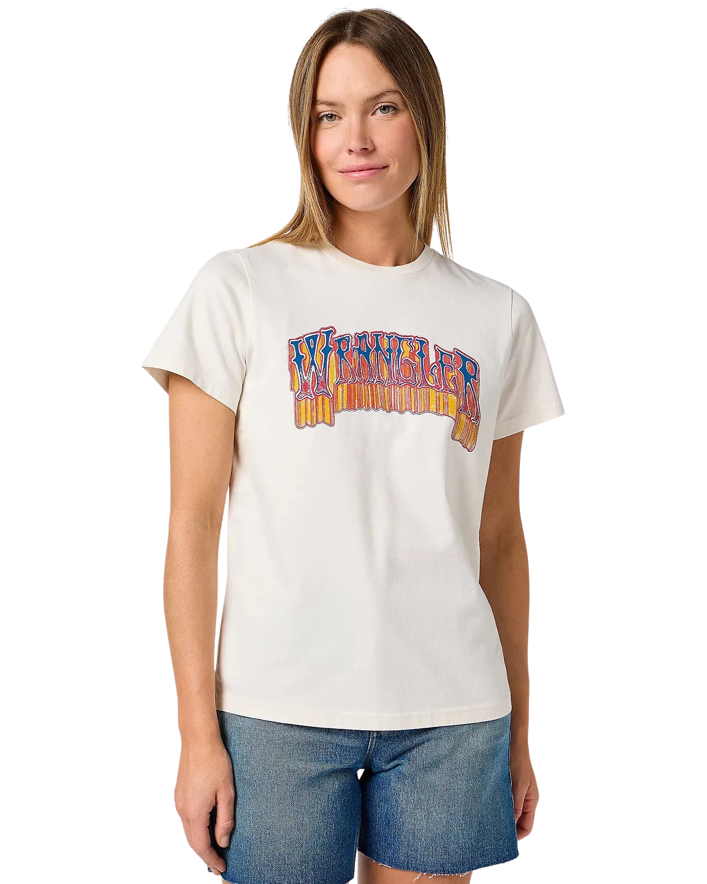 Graphic T-Shirt in Vintage White
