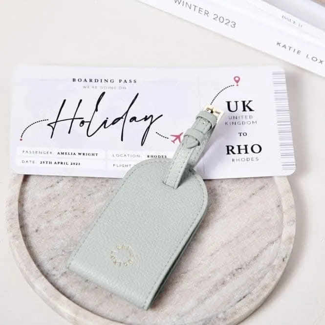 Grey Luggage Tag KLB3038 Katie Loxton Jewelry And Accessories