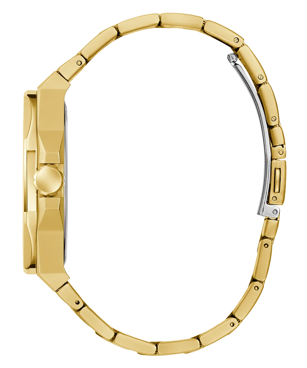Guess Mens Gold Watches GUESS Mens Gold Tone Analog Watch