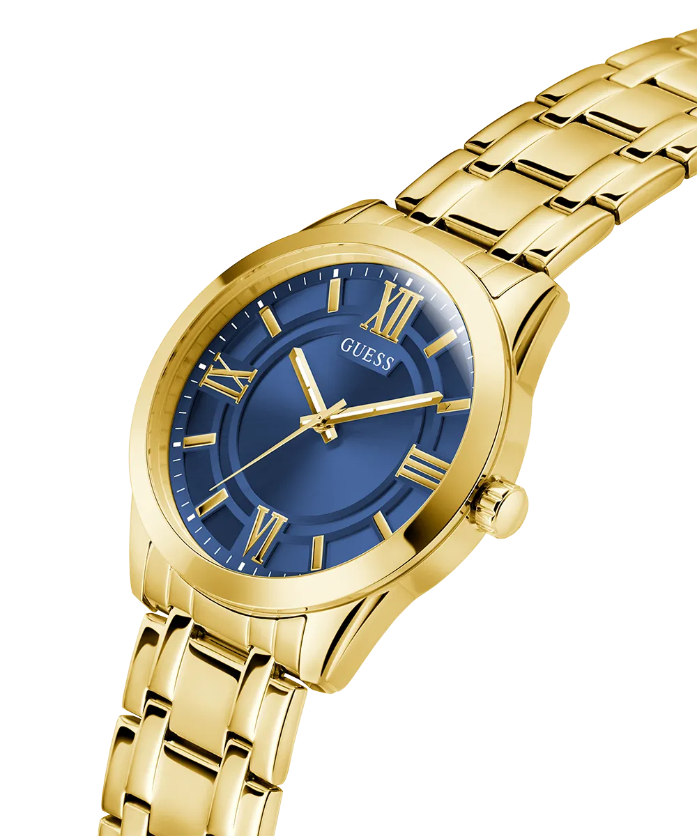 Guess Mens Gold Watches GUESS Mens Gold Tone Analog Watch