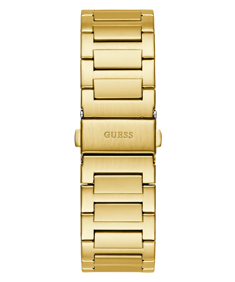 Guess Mens Gold Watches GUESS Mens Gold Tone Analog Watch
