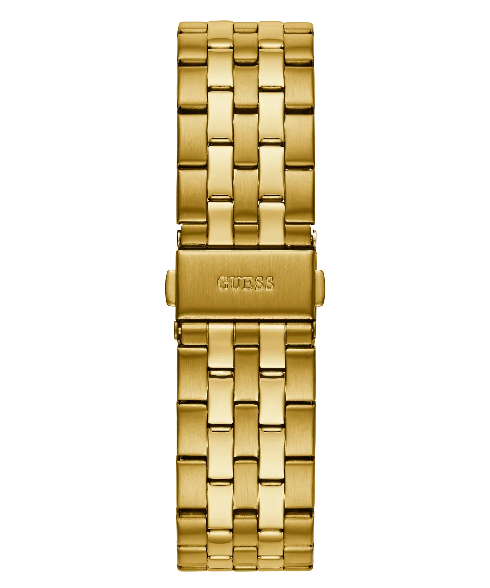 Guess Mens Gold Watches GUESS Mens Gold Tone Multi-function Watch