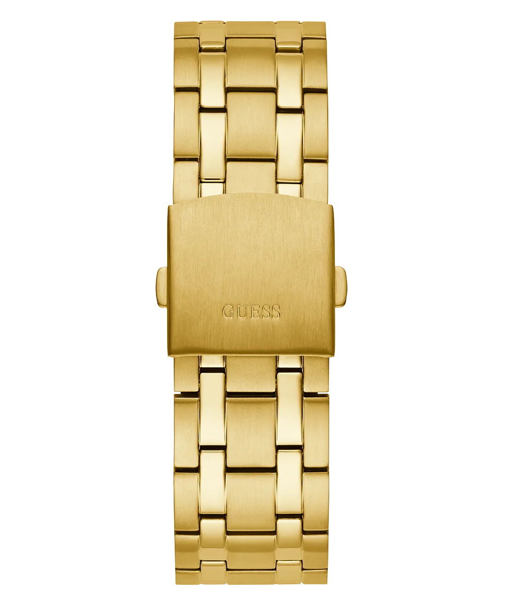 Guess Mens Gold Watches GUESS Mens Gold Tone Multi-function Watch