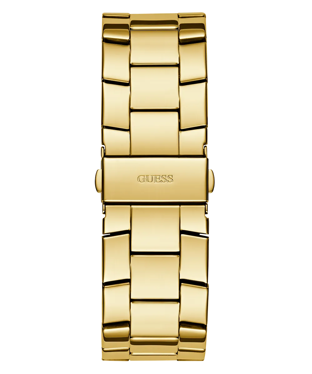 Guess Mens Gold Watches GUESS Mens Gold Tone Multi-function Watch