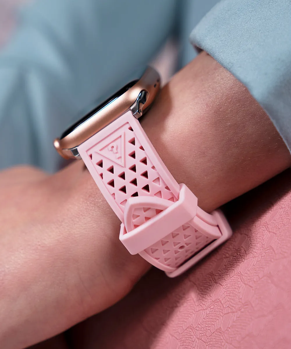 Guess Womens Silicone Watches GUESS APPLE BAND (38MM-40MM)