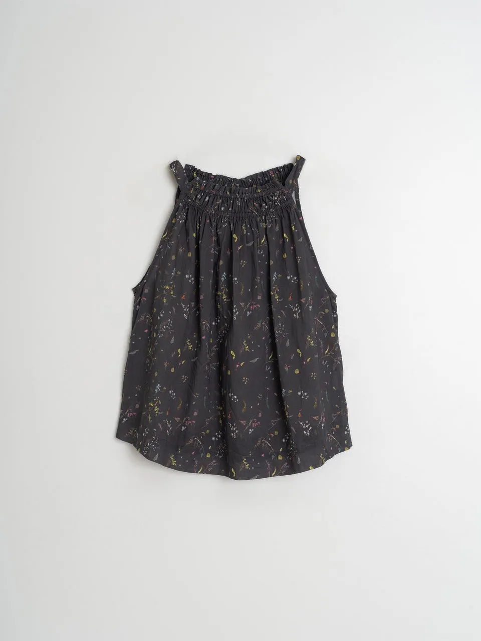 Halter Collar Top Ad151 Carbon