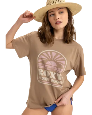 Hangloose Poster T-Shirt in Portabella