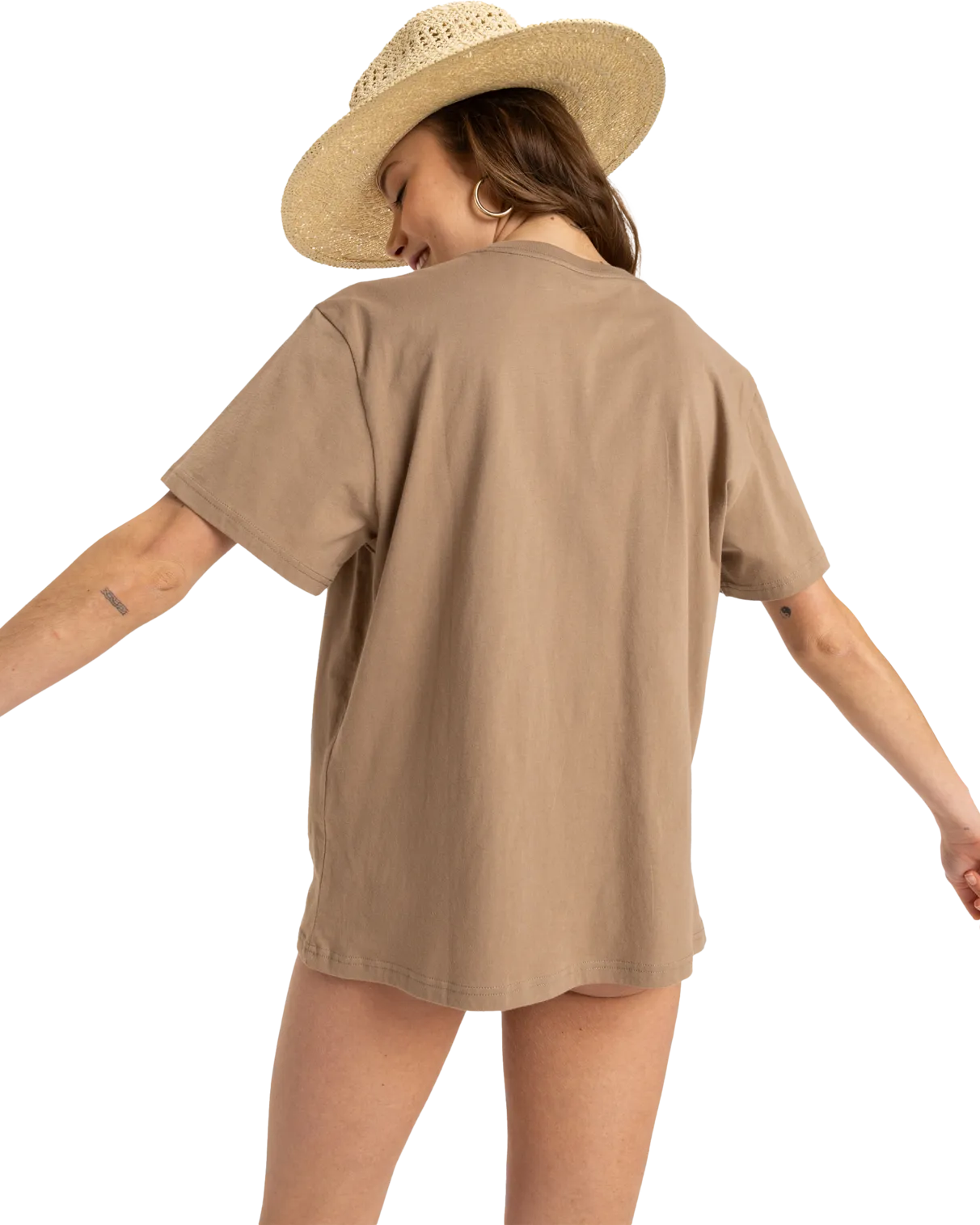 Hangloose Poster T-Shirt in Portabella