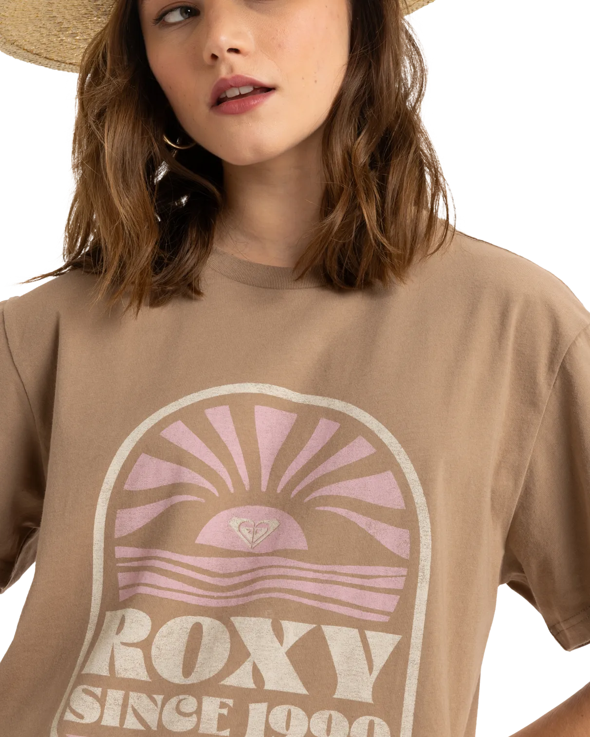 Hangloose Poster T-Shirt in Portabella