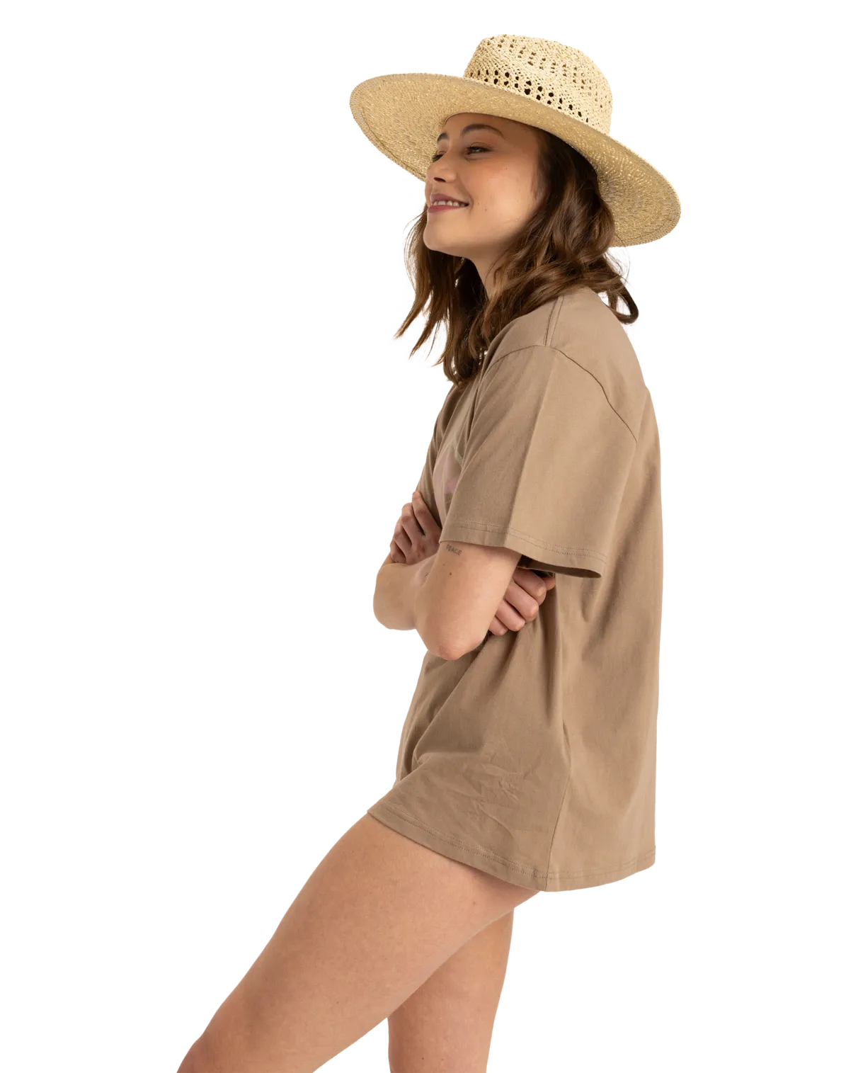 Hangloose Poster T-Shirt in Portabella