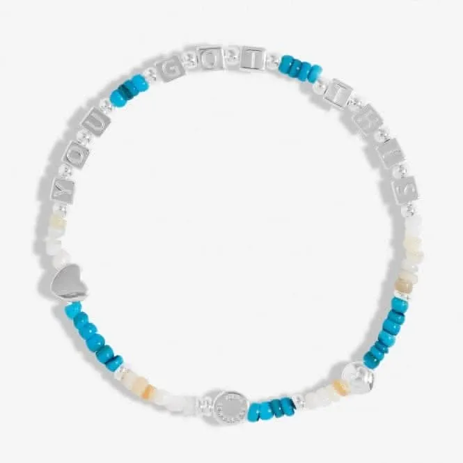 Happy Little Moments You Got this Silver Plated 17.5cm Bracelet 7084 Joma Jewellery