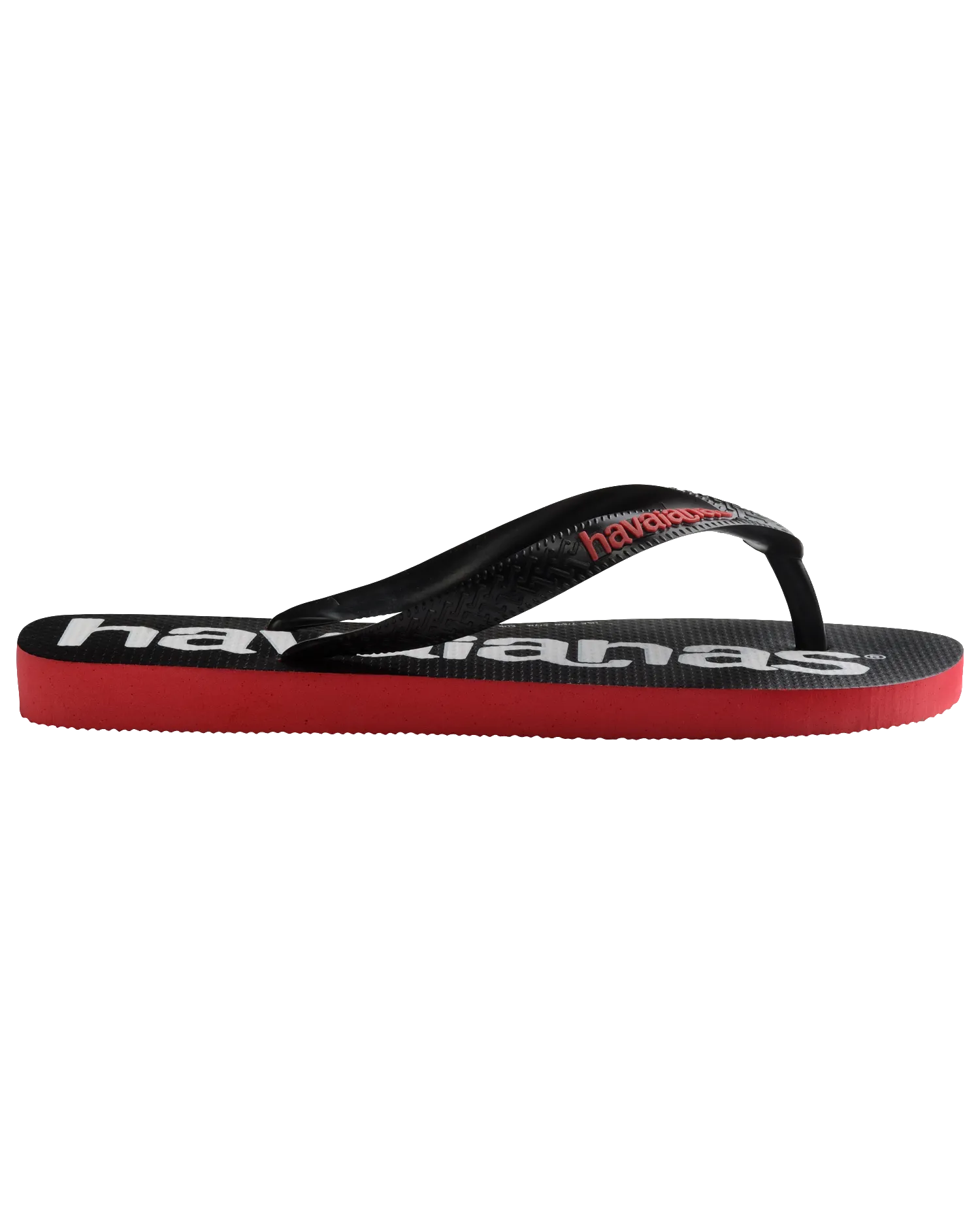 Havaianas Shoes Logomania 2 Flip Flops in Ruby Red