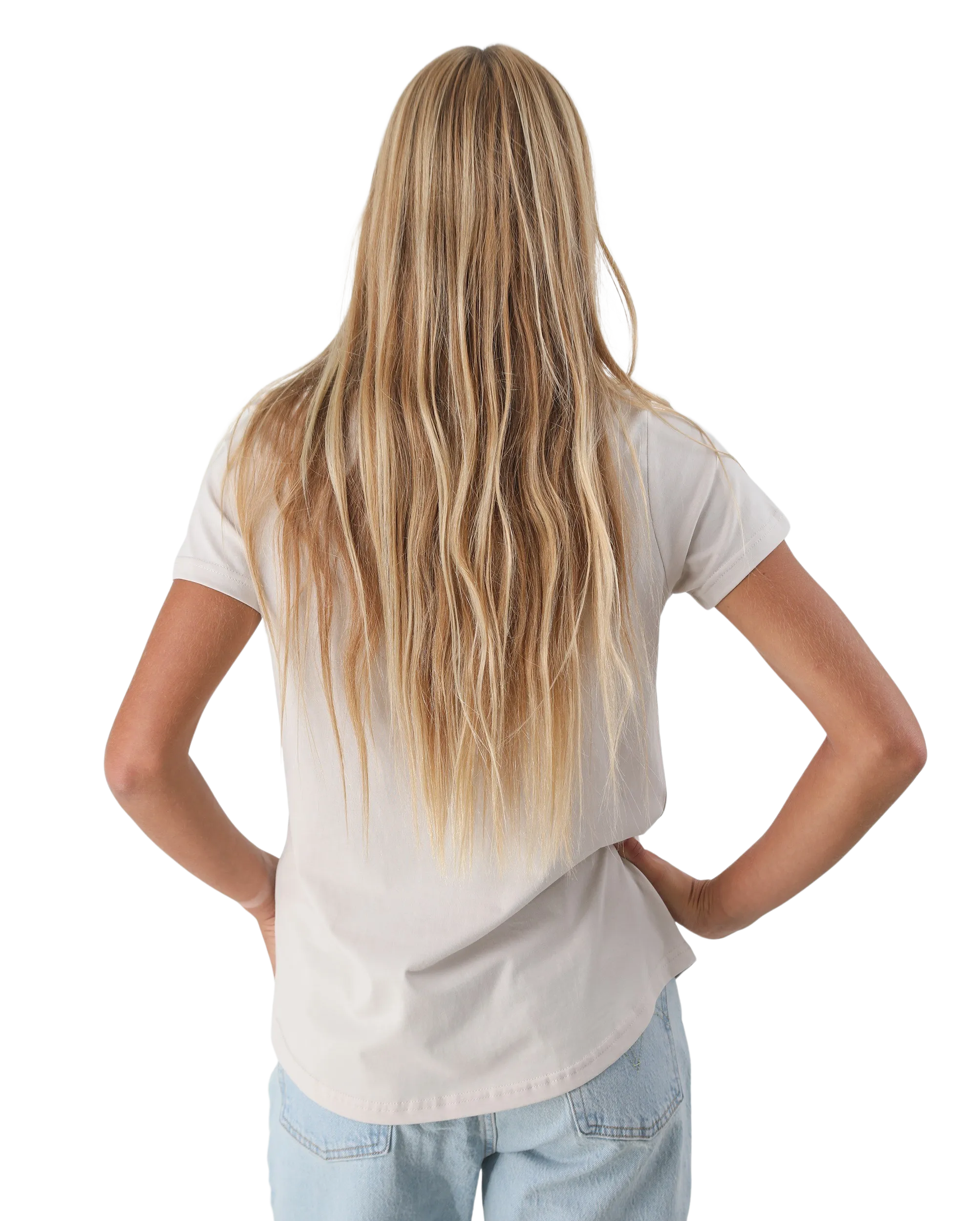 Hibiscus T-Shirt in Bone