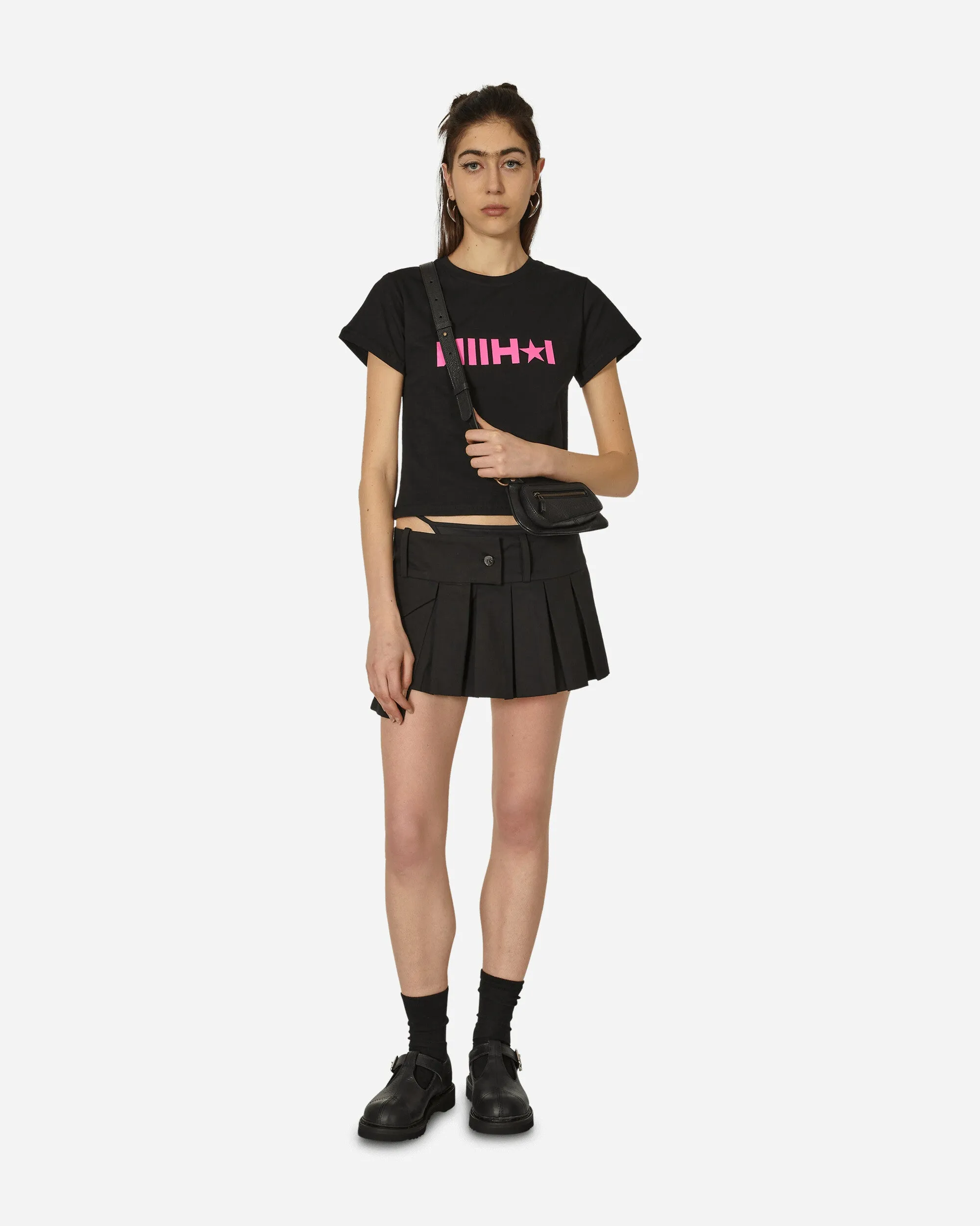 High Star Baby Tee Black