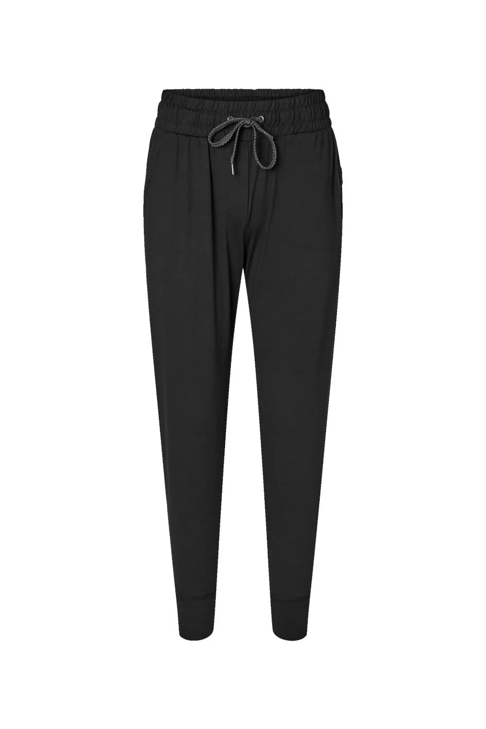 Holloway Womens Eco Revive Ventura Moisture Wicking Jogger Sweatpants w/ Pockets - Black