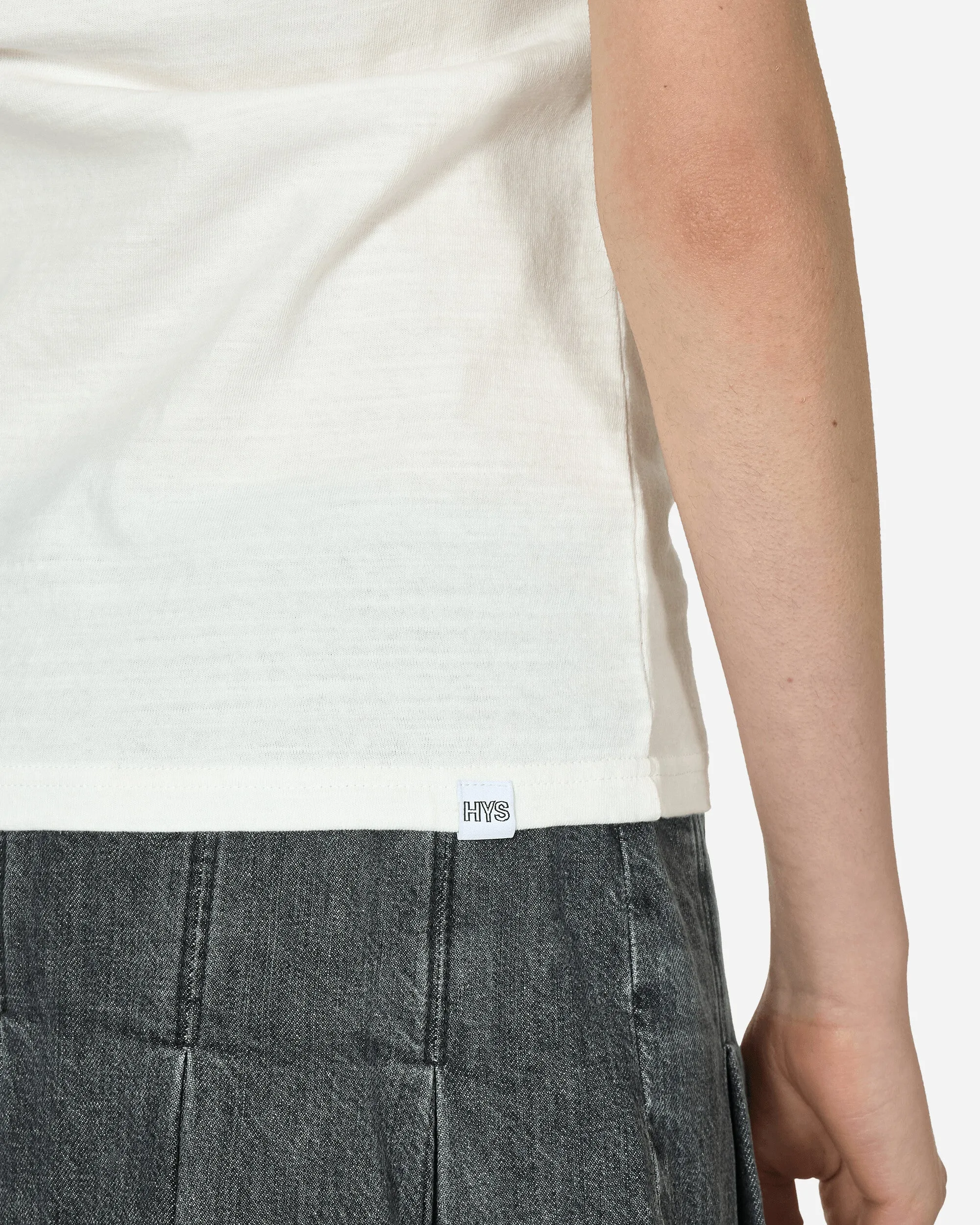 HYS Tracks T-Shirt Dirty White