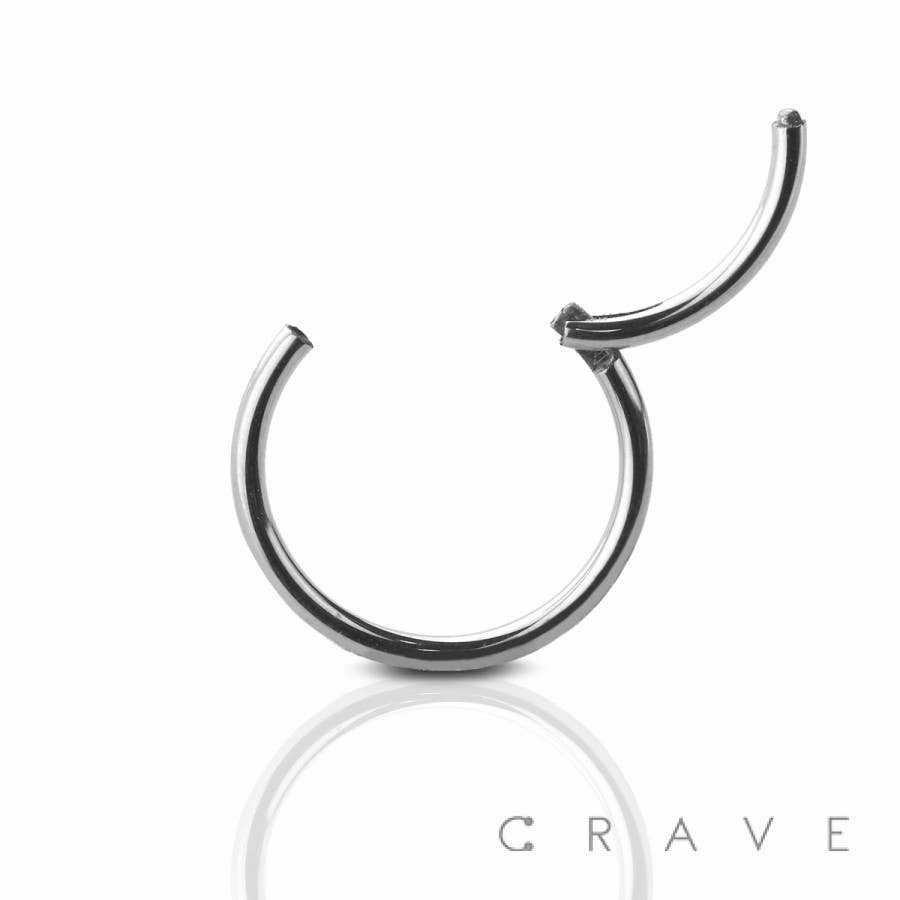IMPLANT GRADE TITANIUM HINGED SEGMENT RING