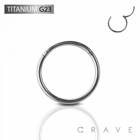 IMPLANT GRADE TITANIUM HINGED SEGMENT RING