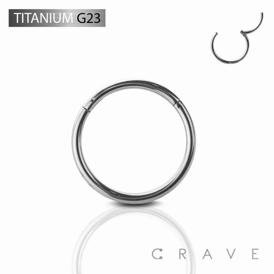 IMPLANT GRADE TITANIUM HINGED SEGMENT RING
